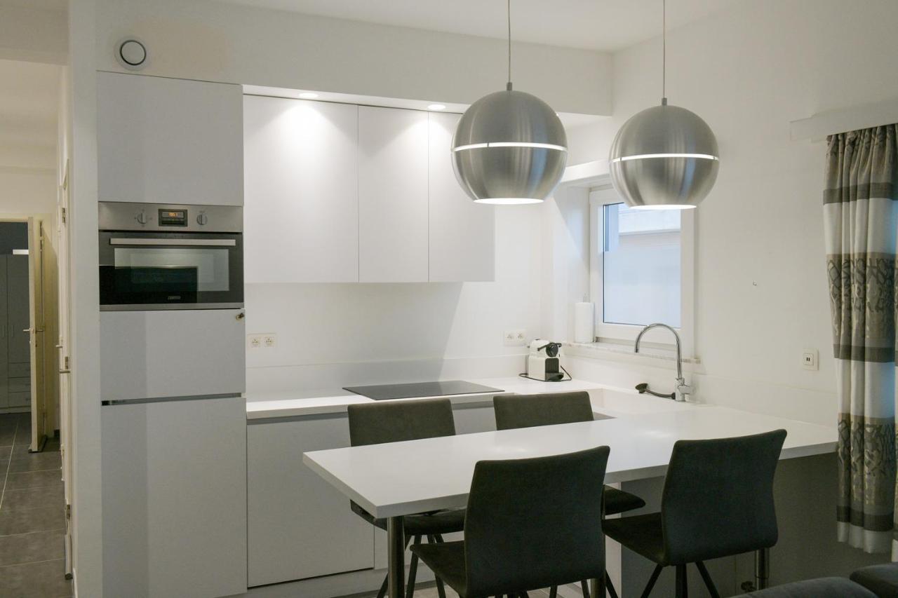Modern Gelijkvloers Gezinsappartement Knokke-Heist Esterno foto