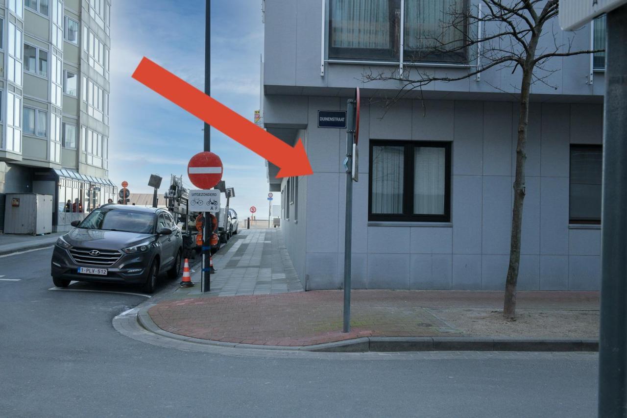 Modern Gelijkvloers Gezinsappartement Knokke-Heist Esterno foto